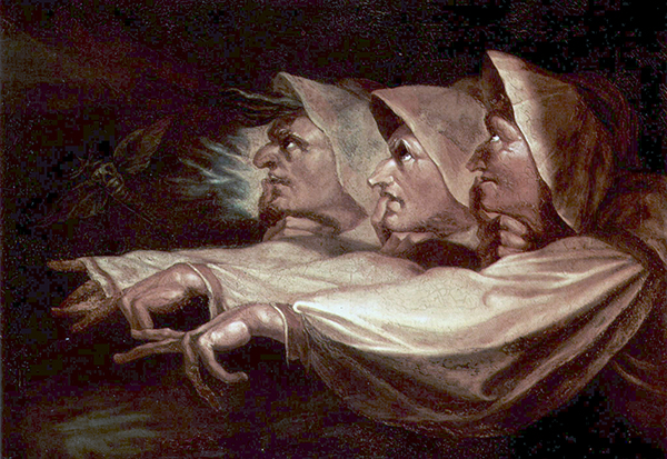 Three Witches painting