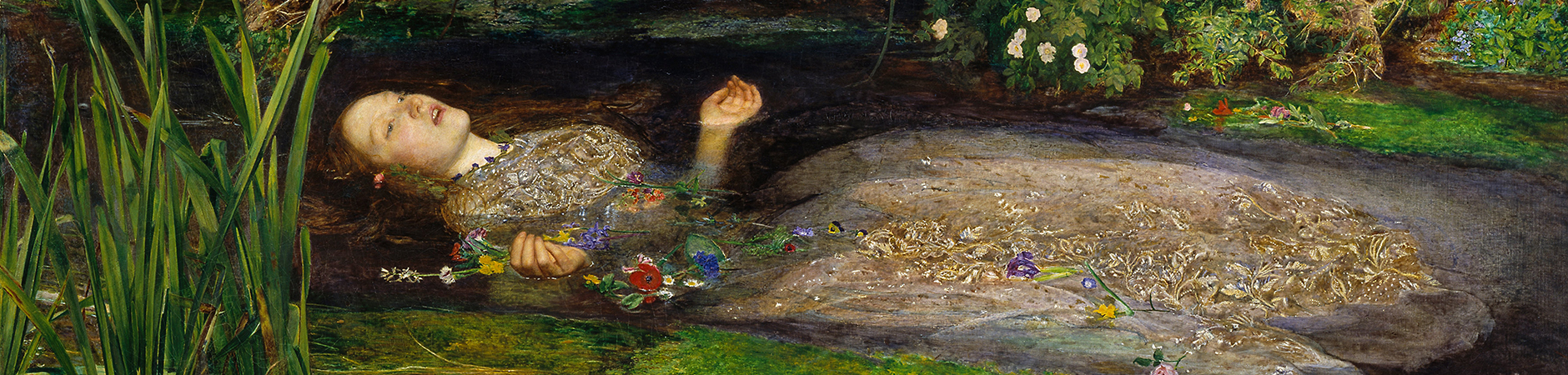 Ophelia by John Everett Mills (crop)