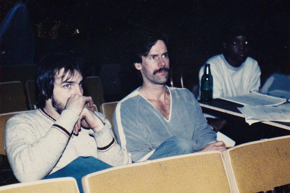 Vincent Boucher, Alan Levy and Vashti Dubois during Tech Rehearsal at Avery Theatre