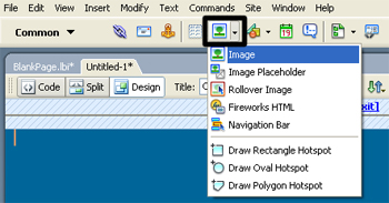 Insert Image Menu