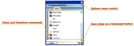 History panel