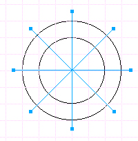 Circle with inner circle