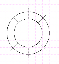 Circle with Tick marks