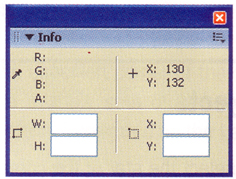 Info panel