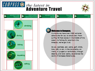 Completed web page