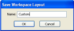 Save Layout dialog box
