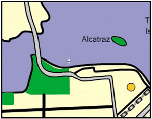 Dragging the location point