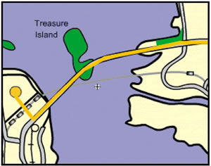 Map details for east