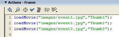 ActionScript to Load Images