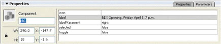 Setting the check box instance name