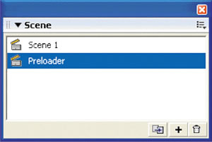 Naming the Preloader scene