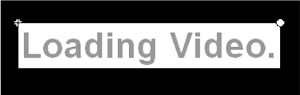 Adding a period to the Video Loading text