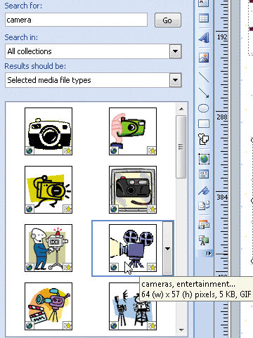 Clip Art Task pane